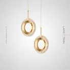 Готовая комбинация светильников KEZIA DUO RING Lampatron 7369-23678