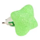 Ночник Uniel DTL-309-Звездочка/GREEN/1LED/0,1W