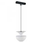 Магнитный трековый светильник iLEDEX TECHNICAL 4825-044-D80-6W-38DG-3000K-WH VISION48/25