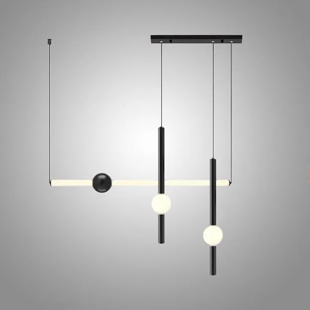 Подвесной светильник WAND COMBO L3 Black ImperiumLoft 345134-23 wand-combo01