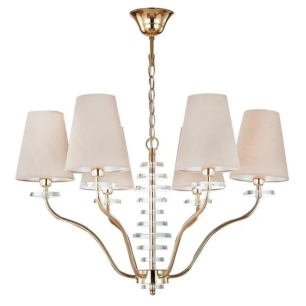 Люстра Crystal Lux ARMANDO SP6 GOLD 0181/306 Люстра Crystal Lux ARMANDO SP6 GOLD 0181/306