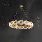 Кольцевые люстры и светильники HELOVISE Одно кольцо Lampatron helovise-1 6442-17375