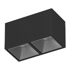 Накладной светодиодный светильник Ledron KUBING 2 Black-Grey TRIAC