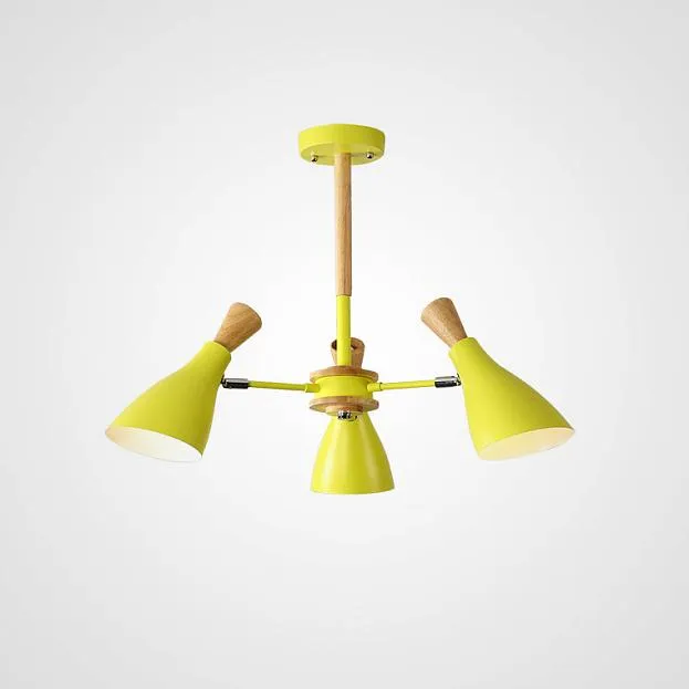 Люстра на штанге TUNE L3 Yellow ImperiumLoft 102156-26 TUNE01