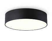 Потолочный светодиодный светильник черный LED 26W 3000K D220*58 (Без ПДУ) Ambrella light FV5521 BK