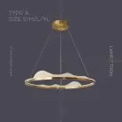 Кольцевые люстры и светильники HANNA A Тип A. Размер S (Одно кольцо) Lampatron hanna-a-a-s 4416-11166