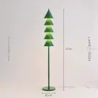 Торшер BAUM Цвет Зеленый. Теплый свет Lampatron 8325-22689