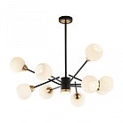 Люстра на штанге Arte Milano 278408/8+1 BK/GD Neapolis-78408