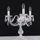 Настольная лампа с хрустальными подвесками Bohemia Ivele Crystal  AL16302L8/3/141-37 WMN