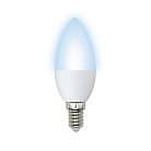 Лампочка светодиодная Volpe LED-C37-7W/NW/E14/FR/NR картон