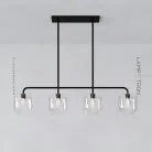 Реечный, рядный светильник CLOVE C Цвет Черный Lampatron 7782-21935