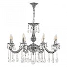 Люстра с хрустальными подвесками Bohemia Ivele Crystal AL78101/8/250 A NB