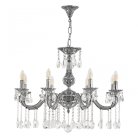 Люстра с хрустальными подвесками Bohemia Ivele Crystal AL78101/8/250 A NB