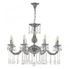 Люстра с хрустальными подвесками Bohemia Ivele Crystal AL78101/8/250 A NB