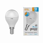 Лампа Gauss 1053147 E14 7W 3000K-4000K-6500K матовая Умные лампы