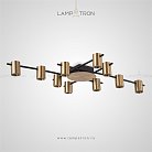 Потолочный светильник ARDIS 10 плафонов. Lampatron 3012-7307