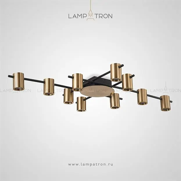 Потолочный светильник ARDIS 10 плафонов. Lampatron 3012-7307 Потолочный светильник ARDIS 10 плафонов. Lampatron 3012-7307