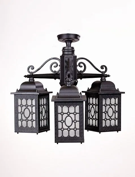 Потолочный светильник уличный Oasis Light 64870SA/3 Bl LONDON S Потолочный светильник уличный Oasis Light 64870SA/3 Bl LONDON S