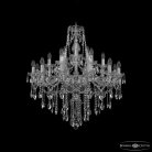 Люстра хрустальная Bohemia Ivele Crystal  1415/12+6+3/300 Ni