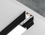 Профиль Ambrella light GP1650BK черный 2000*10*10