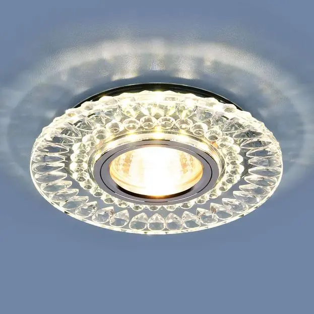 Точечный светильник Elektrostandard 2197 MR16 CL/SL прозрачный/серебро a037232 Точечный светильник Elektrostandard 2197 MR16 CL/SL прозрачный/серебро a037232