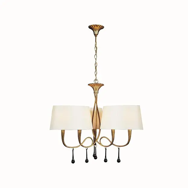 Подвесная люстра Mantra 3540 PAOLA PAINTED GOLD Подвесная люстра Mantra 3540 PAOLA PAINTED GOLD