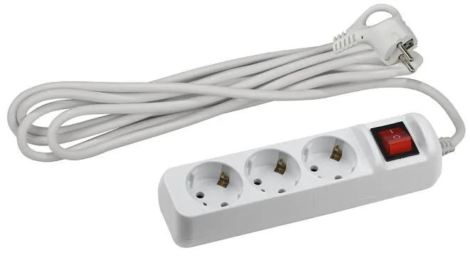 Розеточные блоки, удлинители ЭРА UX-3es-3m