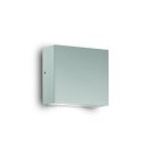 Уличный настенный светильник Ideal Lux 113760 TETRIS-1 AP1 GRIGIO