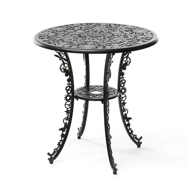 Обеденный стол Seletti 18687 NER Aluminium Black Industry Collection Обеденный стол Seletti 18687 NER Aluminium Black Industry Collection