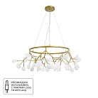 Подвесная люстра Arte Lamp A7272SP-45GO CANDY