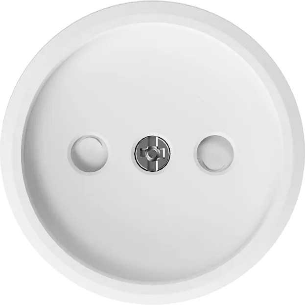 Накладка для розетки без заземления, со шторками 16A 250 В~, матовый белый, Donel DO21633 D16