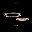 Кольцевые люстры и светильники MARCELIUS Два кольца Combo M+L. Тип B Lampatron 8923-25252