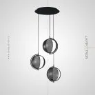 Подвесной светильник PLUTO 3 подвеса. Lampatron 1831-11838