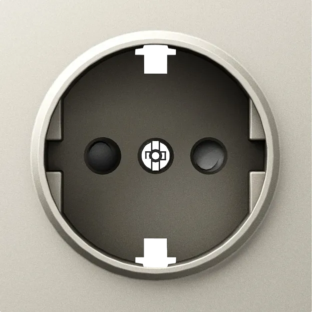 Накладка для розетки Schuko с заземлением, со шторками 16A 250 В~ Donel DE22035 A07