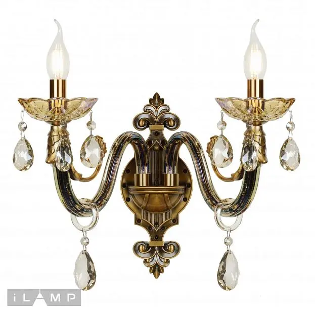 Настенный светильник iLamp 61081/2 BR Asia Настенный светильник iLamp 61081/2 BR Asia