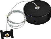 Подвесной комплект для магнитного шинопровода Donolux Suspension kit DLMBlack Magic track