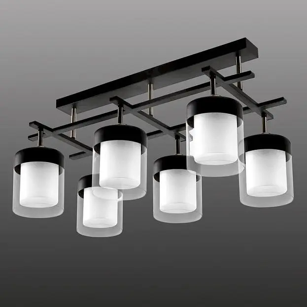 Потолочная люстра Imex MD.06593-6-S-BK+AB Потолочная люстра Imex MD.06593-6-S-BK+AB