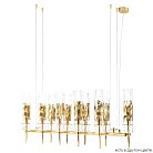 Подвесной светильник Crystal Lux PRIMAVERA SP10 GOLD