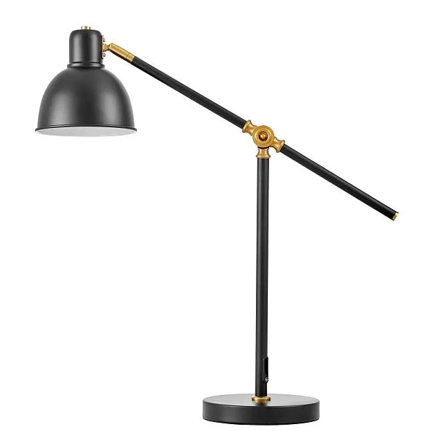 Настольная лампа Lumina Deco LDT 7736-1 BK+MD Настольная лампа Lumina Deco LDT 7736-1 BK+MD