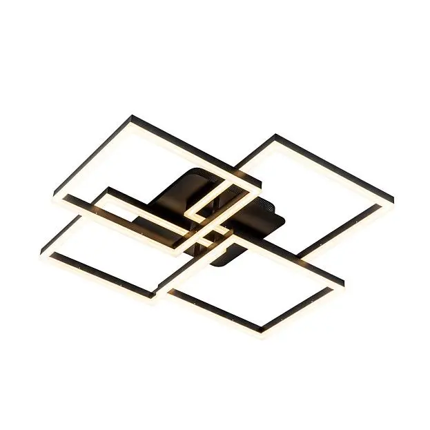 Потолочный cветильник LED4U L11050-4 BK Потолочный cветильник LED4U L11050-4 BK