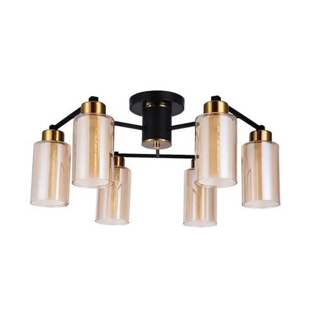 Потолочная люстра Arte Lamp A7027PL-6BK LEO Потолочная люстра Arte Lamp A7027PL-6BK LEO
