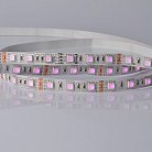 Светодиодная лента Uniel ULS-5050-60LED/m-10mm-IP20-DC24V-14,4W/m-5M-RGB катушка в герметичной упаковке