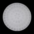 Настенно-потолочный светильник Sneha Павлин-2 мат (300) НПБ 01-2х60-001