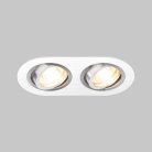 Встраиваемый светильник Elektrostandard 1061/2 MR16 WH белый Metar a036416