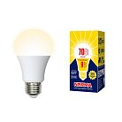 Лампочка светодиодная Volpe LED-A60-9W/3000K/E27/FR/NR картон