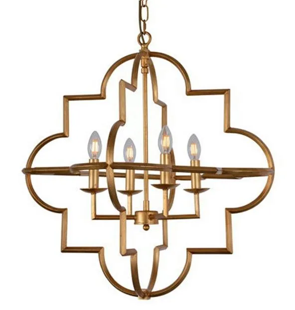Подвесная люстра Mandeville Gold Chandelier ImperiumLoft 123437-22 40.2122