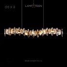 Реечный, рядный светильник MARZO LONG 8 ламп Lampatron 5874-15587
