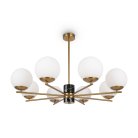 Люстра на штанге Freya FR5230PL-08BS Marble