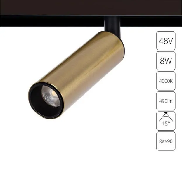 Магнитный трековый светильник Arte Lamp A4660PL-1AB LINEA