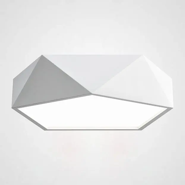 Потолочный Светодиодный Светильник Geometric White D50 ImperiumLoft 185381-26 Потолочный Светодиодный Светильник Geometric White D50 ImperiumLoft 185381-26